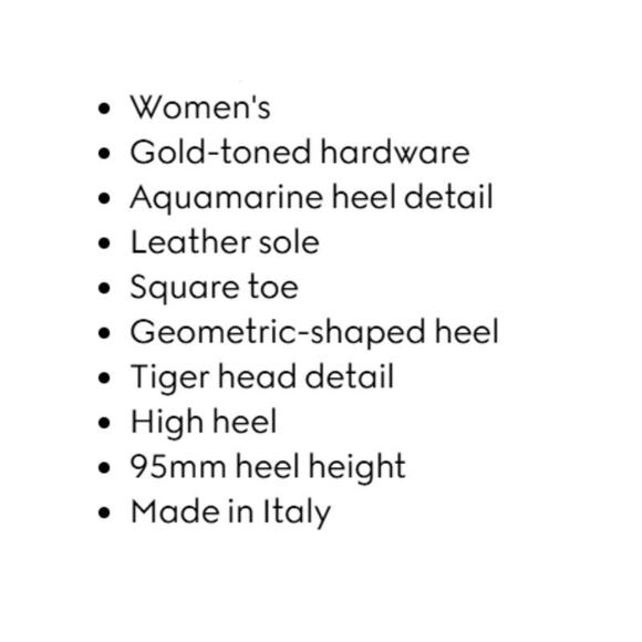 Gucci 37/ US 7 Two-Toned Dora Embellished Crystal Wedge Green Sandals NIB $1,250 - Picture 13 of 13